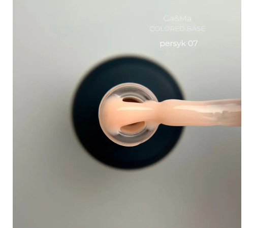 База кольорова GaMa Cover base Colored №07 Персик, ніжно-персикова, 15 мл