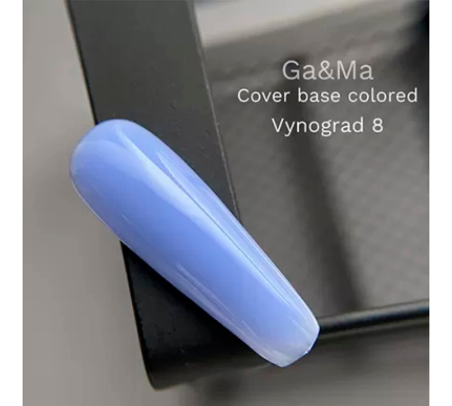 GaMa Cover base Colored No. 08 Grape, saturated cornflower, 15 ml