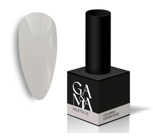 GaMa Cover base Colored #21 Valetta, light gray, 15 ml