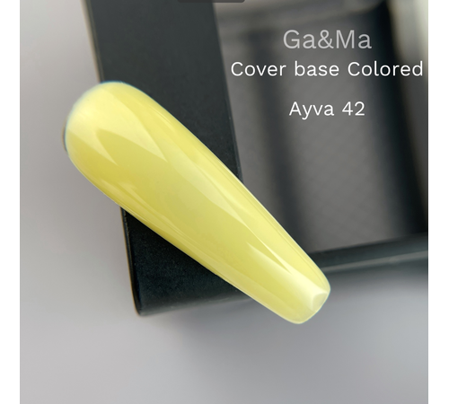 GaMa Cover base Colored #42 Quince, yellow, 15 ml