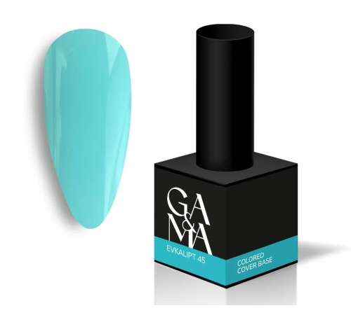 GaMa Cover base Colored #45 Eucalyptus, turquoise, 15 ml
