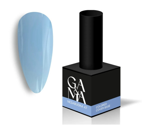 GaMa Cover base Colored #47 Forget-me-not, light blue, 15 ml