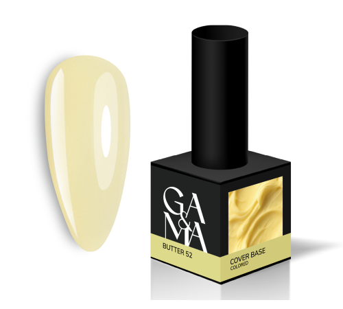 GaMa Cover base Colored №52 Butter, 15 ml