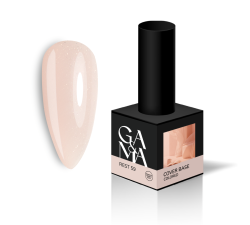 Color base GaMa Cover base Colored No. 59 Rest, 15 ml