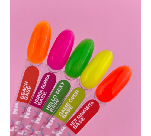 Color base Luna Base Hubba Bubba raspberry, 13 ml