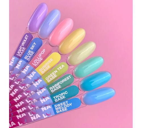 Color base Luna Base Light Violet soft lilac, 13 ml