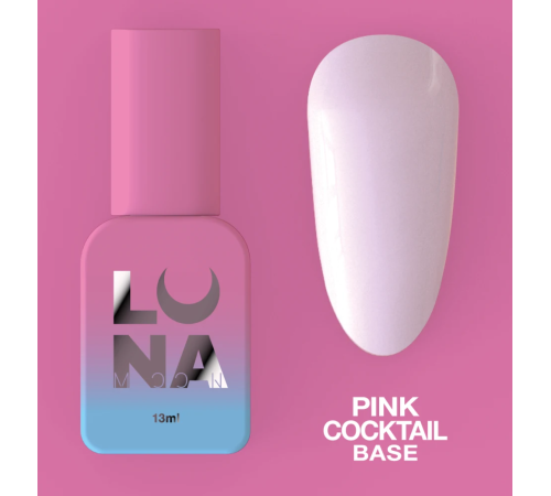 Color base Luna Base Pink Cocktail light pink, 13 ml