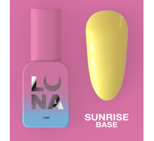 База кольорова Luna Base Sunrise світло-жовта, 13 мл