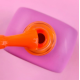Color base Luna Neon Base No. 03, orange, 13 ml