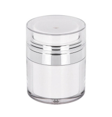 Vacuum gel jar with pump, 30 ml