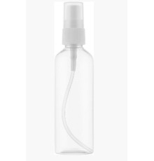 Jar with sprayer transparent 100 ml