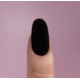 Velvet nail powder EASY Fluffy Black, black