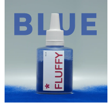 Оксамитова пудра для нігтів EASY Fluffy Blue, синя