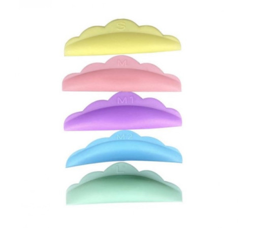 Бигуди Lillybeaute для ламинирования ресниц S, M1, M2, M, L