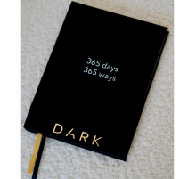 Блокнот DARK чорний, А5