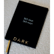 DARK notebook black, A5