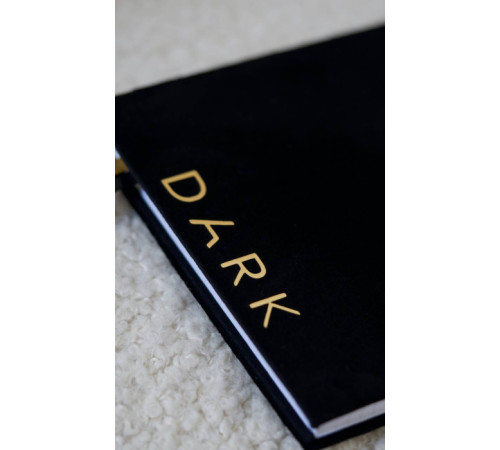 DARK notebook black, A5