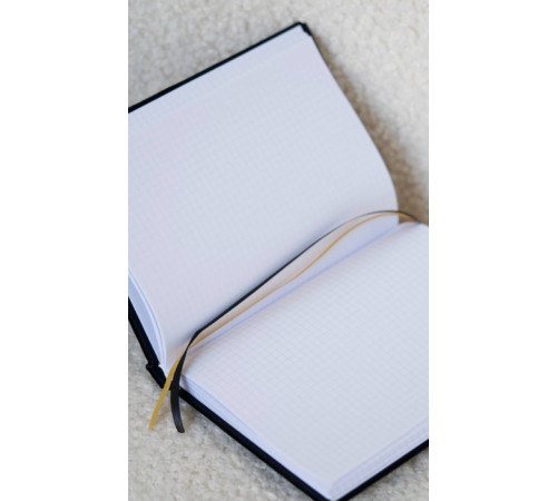 DARK notebook black, A5