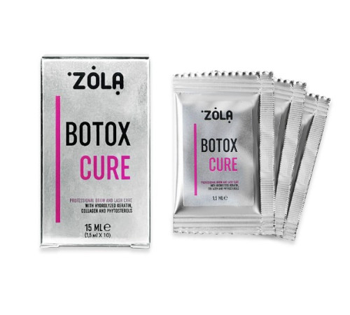 Botox ZOLA Botox cure for eyebrows and eyelashes in a sachet of 10 pcs