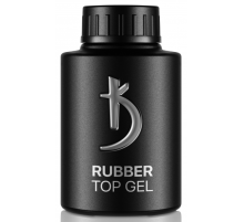Верхнє покриття для гель-лаку Rubber Top Kodi каучукове, 35 мл