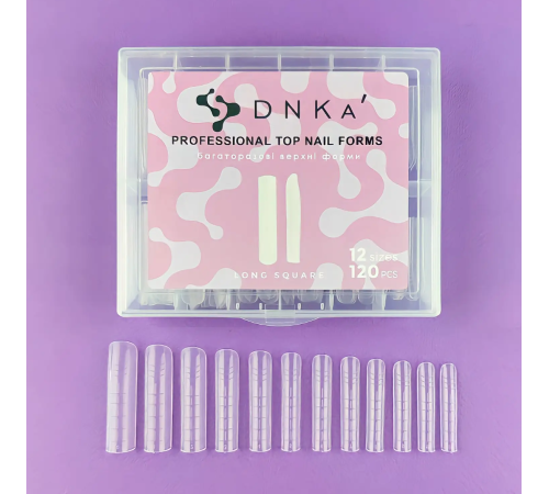 Upper forms DNKA Long Square arched, 120 pcs