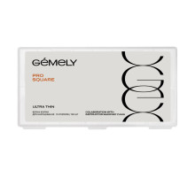Верхні форми Gemely Pro Square Ultra Thin, квадратні надтонкі, 150 шт