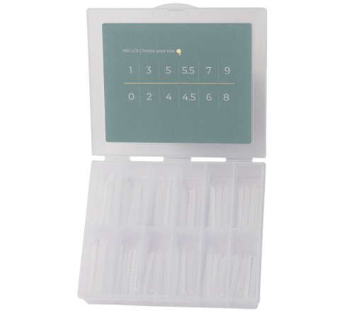 Top forms HEYLOVE Half Square, arched, 120 pcs