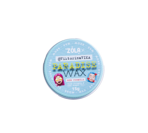 Віск для брів ZOLA Viktorina Vika Paradise wax, 15 г