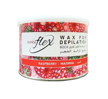 Віск для депіляції ItalWax Flex малина, у банці 400 мл