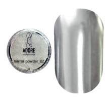Втирка Adore Mirror Powder срібна
