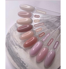 Гель DARK Medium Gel Milky Pink, 30 мл
