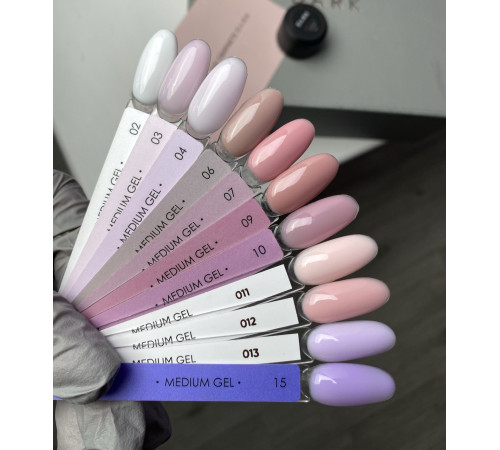 Гель DARK Medium Gel №07, без пензлика, 15 мл