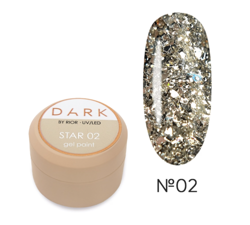 Гель DARK Star gel polish 02, 5 г