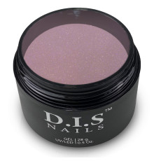 Гель DIS Hard Cacao Shimmer нюд с шиммером, 28 мл