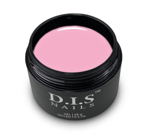 Гель DIS Hard Pink Powder пудровий рожевий, 28 мл