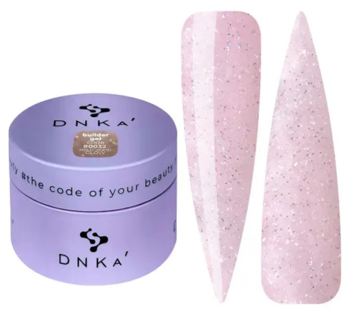 Гель DNKA Builder Gel Hollywood Glow №032, 30 мл