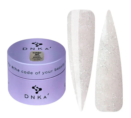Гель DNKA Builder Gel Hollywood Glow №033, 30 мл