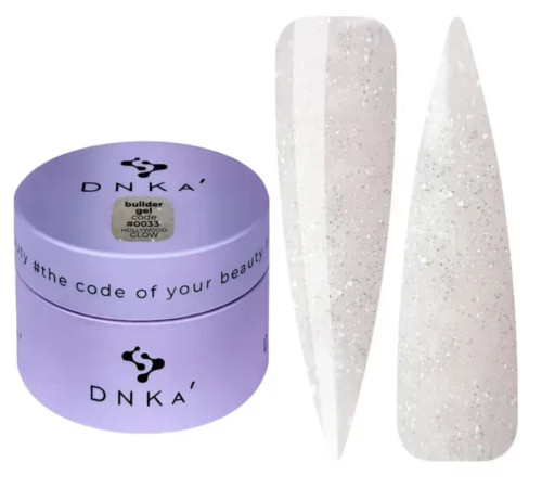 Гель DNKA Builder Gel Hollywood Glow №034, 30 мл