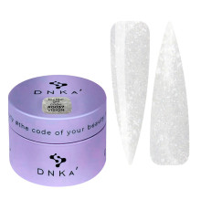 Гель DNKA Builder Gel Vision №037, молочный глитер, 30 мл