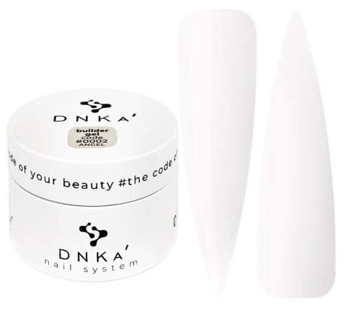 Гель DNKA Builder Gel №02 Angel білий, 30 мл