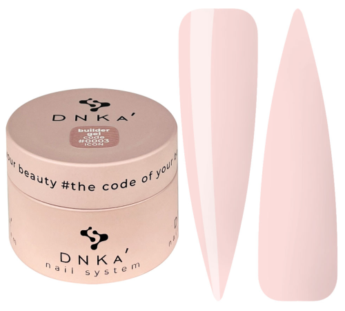 Гель DNKA Builder Gel №03 Icon розовый, 30 мл