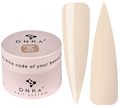 Gel DNKA Builder Gel No. 04 Satin cream, 30 ml