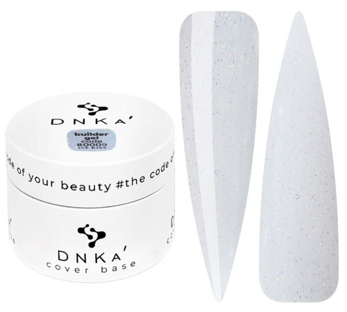 Гель DNKA Builder Gel №09 Ice kiss молочний опал, 30 мл