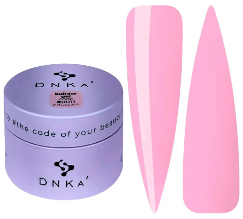 Гель DNKA Builder Gel №11 Angelina рожевий, 30 мл