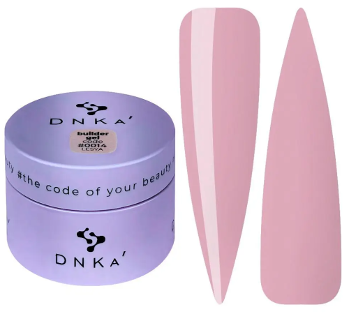 Гель DNKA Builder Gel №14 Lesya рожевий нюд, 30 мл