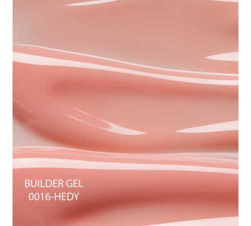 Гель DNKA Builder Gel №16 Hedy персиковий нюд, 30 мл