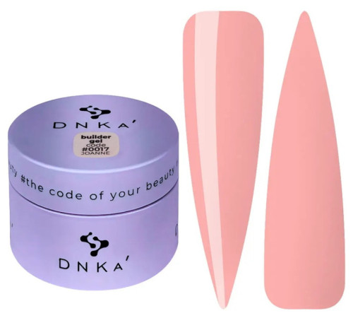 Гель DNKA Builder Gel №17 Joanna персиковий, 30 мл