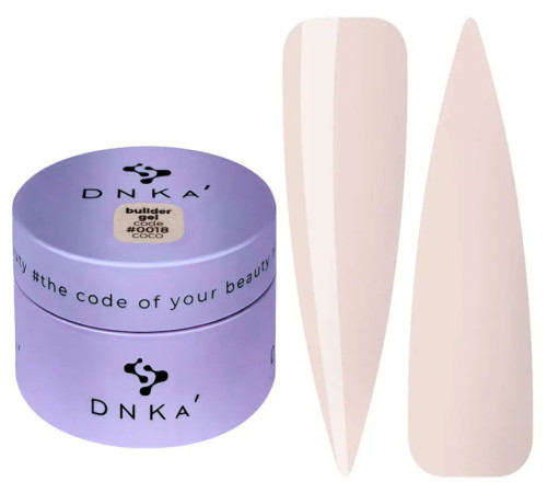 Гель DNKA Builder Gel №18 Coco айворі, 30 мл