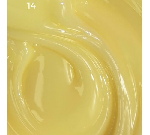 Гель Edlen Builder Gel Lollipop №14, жовтий, 30 мл
