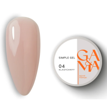 Гель GaMa Simple gel №04, классический, 15 мл